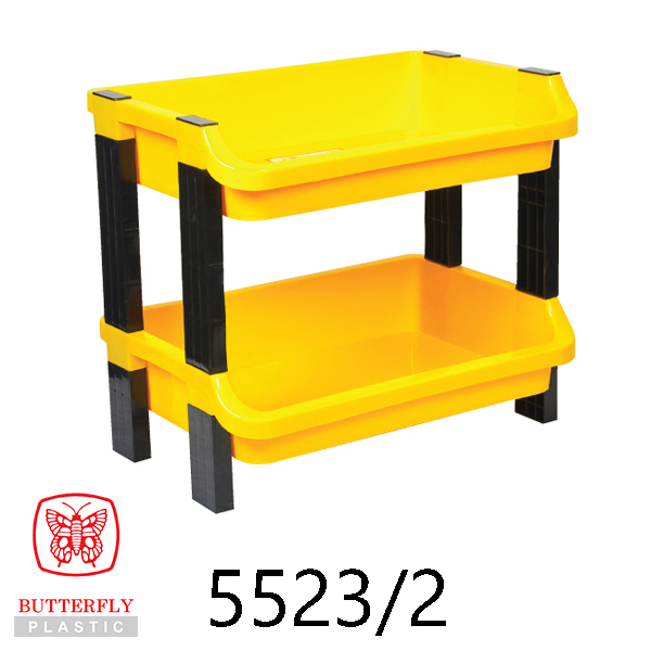 Plastic 2 Tier Rack / Multi Purpose Racking