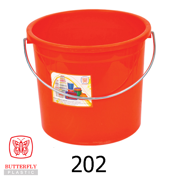 Baldi Plastik 2 Gallon dengan Pemegang / Baldi Plastik