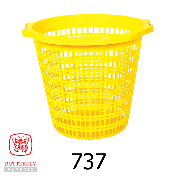 Plastic Round Basket / Laundry Basket