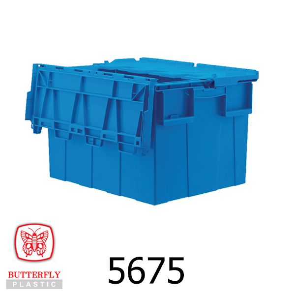 Plastic Security Tote Box / Stackable Crate