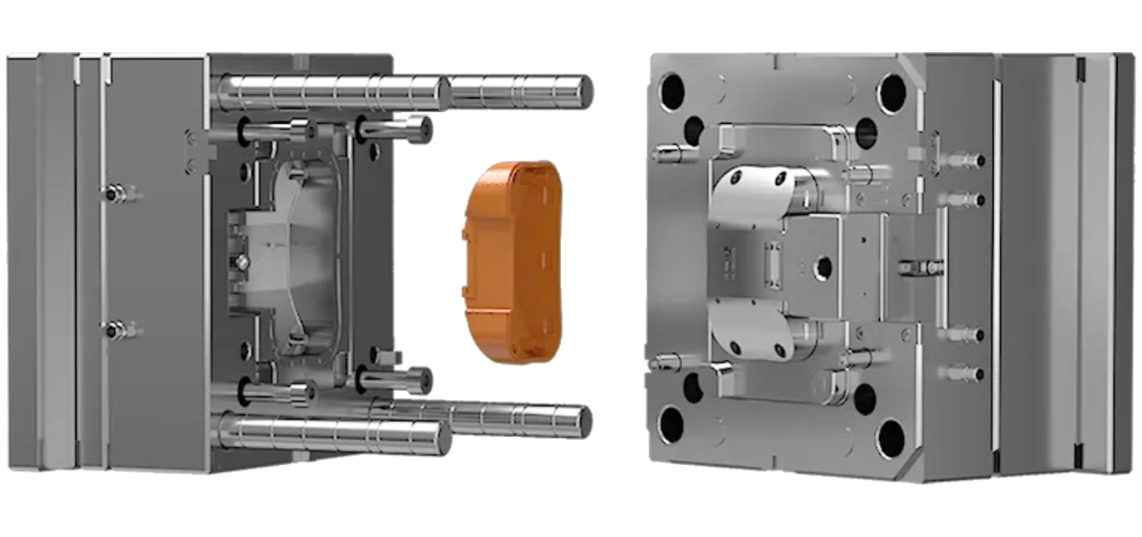 OEM plastic manufacturer mold render